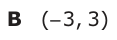 Answer B: (3 ,3)