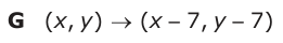 Answer G: (xy, ) o (x 7, y 7)
